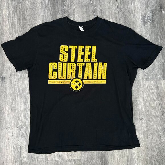 Fanatics Other - Pittsburgh Steelers NFL Football Fan Gear Steel Curtain T-Shirt Men’s Size XL
